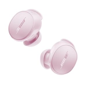 Bose QuietComfort Wireless Noise Cancelling Earbuds, Lifestyle Bluetooth Earbuds for Sports and More with Active Noise Cancelling, Up to 8.5 Hours Battery Life, Flower Pink - Limited Edition