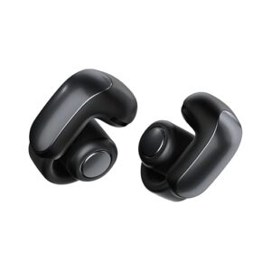 Bose New Ultra Open Earbuds with OpenAudio Technology, Open Ear Wireless Earbuds, Up to 48 Hours of Battery Life - Black