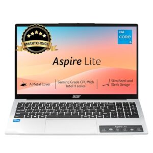 Acer[SmartChoice Aspire Lite 12thGen Intel Core i5-12450H Premium Laptop(Win11Home/16GB RAM/512GB SSD/IntelUHD Graphics/MSO)AL15-52H, 39.62cm(15.6