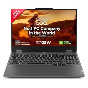 Lenovo Smartchoice LOQ AMD Ryzen 7 7435HS, NVIDIA RTX 4050-6GB, 24GB RAM, 512GB SSD, 15.6
