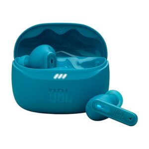 JBL New Launch Tune Beam 2 TWS, ANC Earbuds,48Hr Playtime,Dual Connect, Ambient Aware,Relax Mode, Customized EQ with Headphones App,6 Mics for Clear Calls, Spatial Sound, Personi-Fi 3.0 (Turquoise)