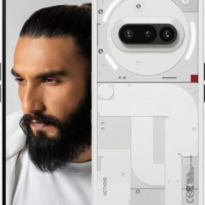 Nothing Phone (3A) 5G (White, 8GB RAM, 256GB Storage) | Snapdragon 7s Gen 3 | 6.7″ AMOLED 120Hz | 50MP Dual Camera | Glyph Interface
