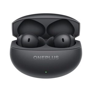 OnePlus Buds 4 TWS Earbuds with Upto 55dB Real-time ANC,Adaptive Mode,Dual Drivers with Dual DACs,3D Audio,Upto 45hrs Music Playback,Dual-Device connectivity,47ms Low Latency[Storm Gray]