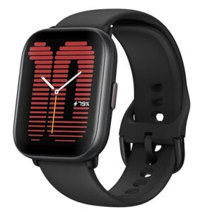 Amazfit Active Smart Watch with AI Fitness Exercise Coach, GPS, Bluetooth Calling & Music, 14 Day Battery, 1.75