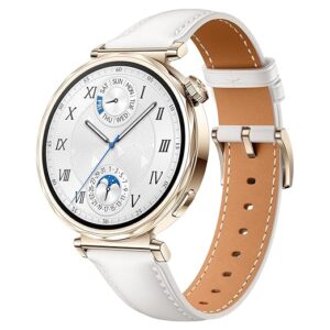 HUAWEI Watch GT 5 41mm Smartwatch, Up to 7 Days Battery Life, iOS & Android Compatible,Built in Maps, Pro-Level Sports Call&Message Reply, Free FreeBuds 5I (White)