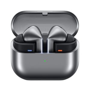 Samsung Galaxy Buds3 Pro| Silver| Wireless Earbuds| Powered by Galaxy AI| IP57| Active Noise Cancellation| Adaptive Noise Control| 37hrs Battery| 360 Surround Sound| Pinch Controls| Galaxy Ecosystem