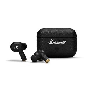 Marshall Motif II ANC - True Wireless Active Noise Cancelling Bluetooth Headphones, Earbuds, 30 Hours Playtime – Black