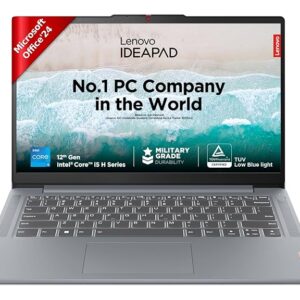 Lenovo IdeaPad Slim 3, Intel Core i5-12450H, 12th Gen, 16GB RAM, 512GB SSD, FHD, 14